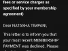 Multiple charges for Multiple accounts and I have never had a membership